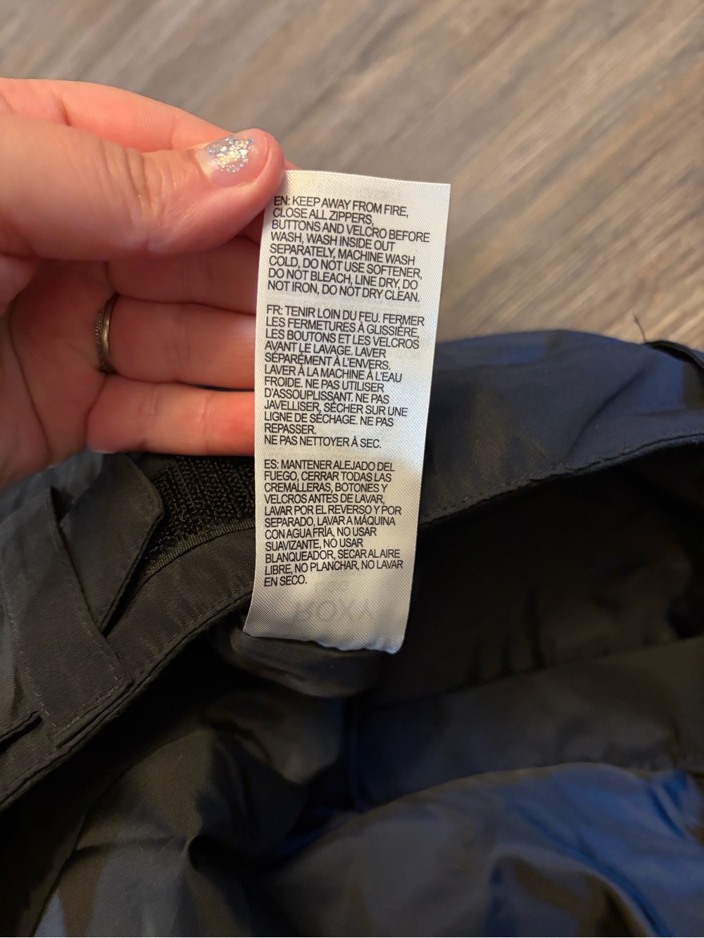 NWOT Roxy Women's Snow Pants DryFlight Technology Ski Pants Waterproof Black L - Picture 5 of 11